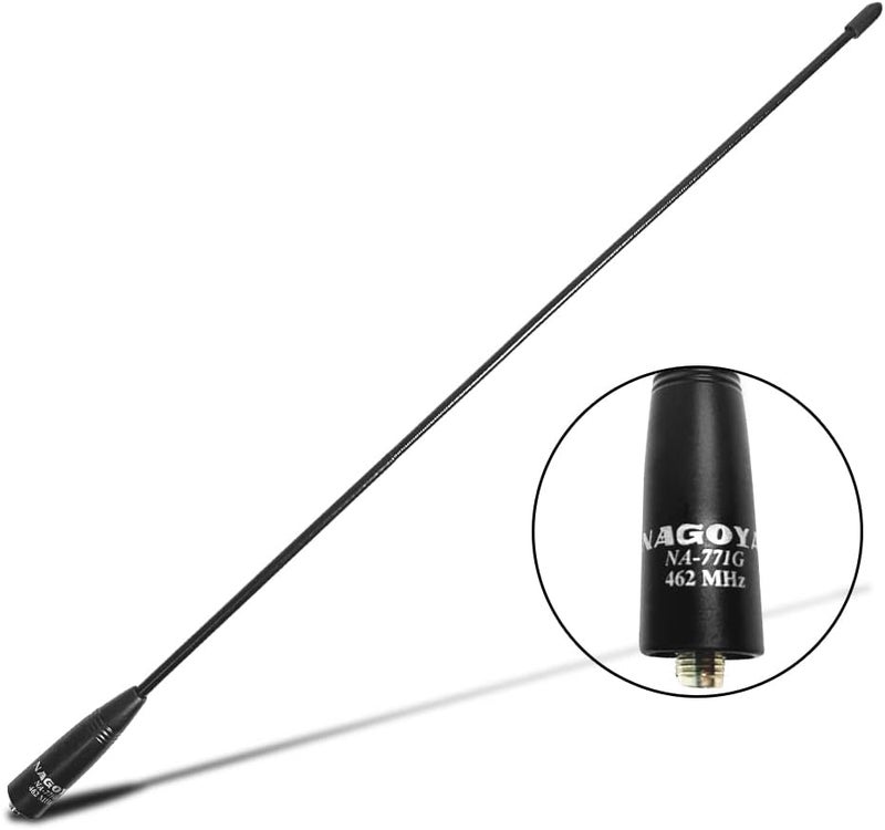 BTECH Authentic Genuine Nagoya NA-771G 15.3-Inch Whip GMRS (462MHz) Antenna SMA-Female for and BaoFeng Radios - Image 1